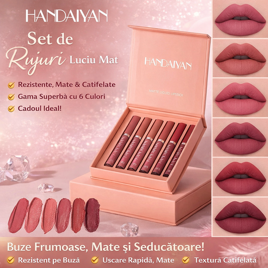 Set Rujuri Catifelate Rezistente